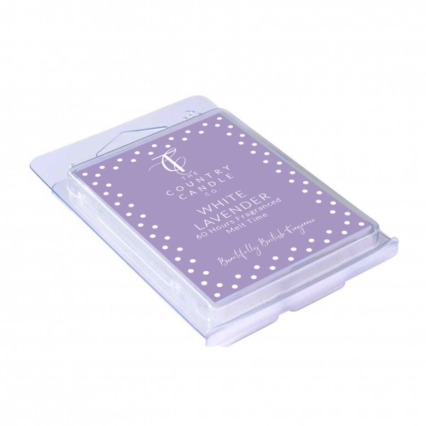 White Lavender Polka Dot Wax Melt